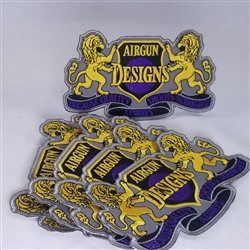 AGD Logo Patch 2020 Version 3x5 - 5 Pack of Patches