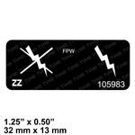 NEW SKYJACK ON/OFF POWER DECAL 105983
