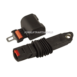 HYSTER FORKLIFT RETRACTABLE SEAT BELT - ORANGE ANTI-CINCH PARTS 865286-0