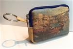 Cork Coin Purse with Key Ring Porto