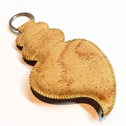 Cork Viana Heart Key Holder Natural