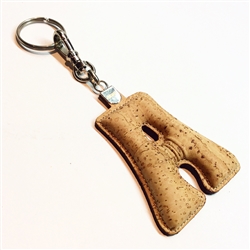 Cork Key Holder Letter A