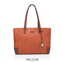 Cork Cayenne Tote Wax Rust