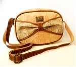 Cork Shoulder Bag with bow