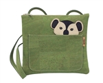 Green Cork shoulder bag