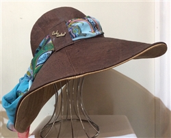 Cork Wide Brim Sun Hat