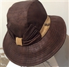 Cork Wide Brim Sun Hat with Bow