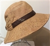 Cork Wide Brim Sun Hat with Bow