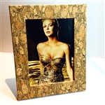 Cork Frame Large Fennel and Gold