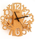 Cork Wall Clock