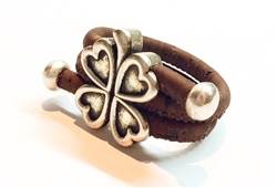 Cork Ring Four heart Clover K