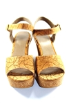 Bamboo Cork Ladies Wedges