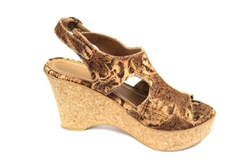 Flower cork wedges