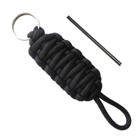 550 Firecord Paracord Survival Grenade Key Fob