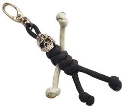 The Skeleton Paracord Man Keychain