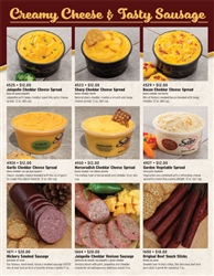 Made In Wisconsin Cheese Spreads & Sausage Fundraiser Flyer