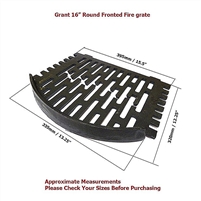 16 inch GRANT HYDRO GRATE CURVED