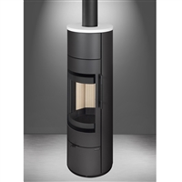 ROMOTOP ALEA 01A, WOODBURNING, STOVE, FIRE