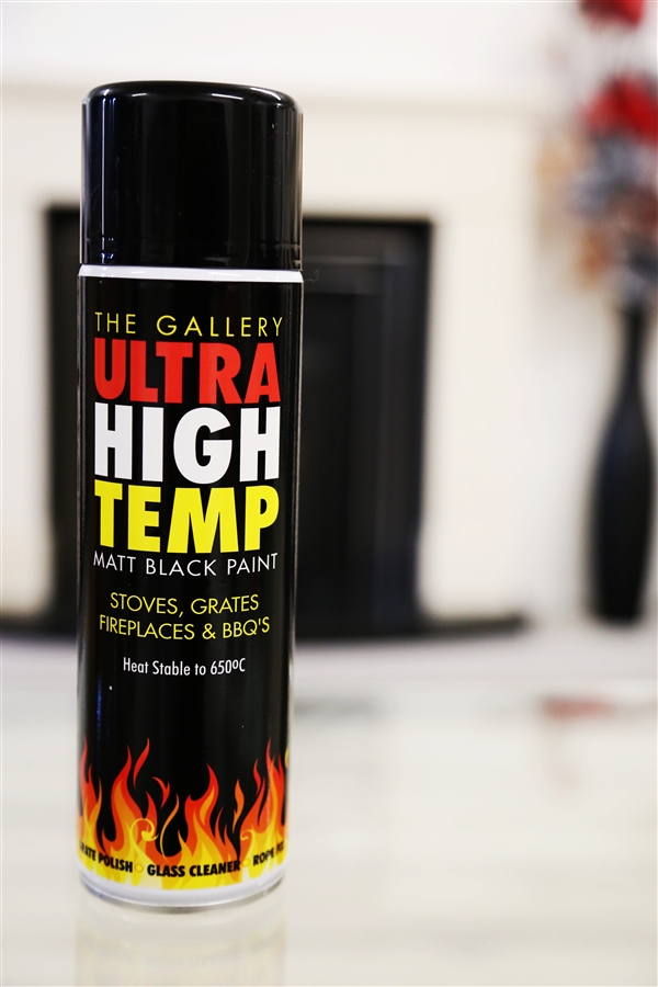 HIGH TEMPERATURE MATT BLACK PAINT, AEROSOL 450ML