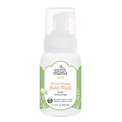 Earth Mama Sweet Orange Baby Wash