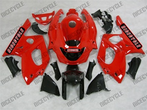 Yamaha YZF-600R Solid Red Fairings