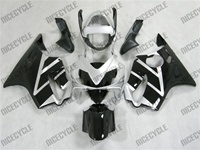 Honda CBR 600 F4i Black/Silver OEM Style Fairings