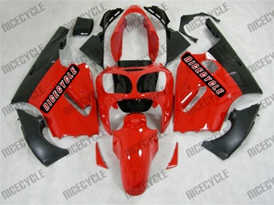 Red Kawasaki ZX12R Fairings