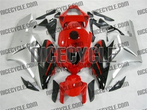 Honda CBR 1000RR Silver/Red OEM Style Fairings