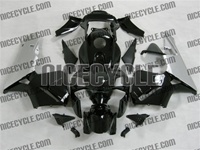 Honda CBR 600RR Gloss Black/Silver Fairings