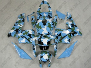 Honda CBR 600RR Camo Blue Fairings