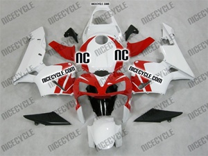 Honda CBR 600RR White/Red OEM Style Fairings