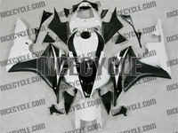 Honda CBR 600RR Black/White Fairings