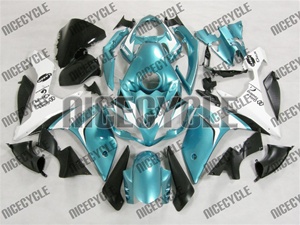 Yamaha YZF-R1 Metallic Teal Fairings