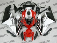 Honda CBR 1000RR OEM Style Red/White Fairings