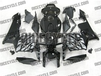 Honda CBR 600RR Silver Tribal on Black Fairings