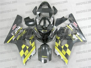 Silver Telefonica Suzuki GSX-R 600 750 Fairings