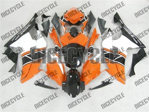 Yamaha YZF-R6 Orange Race Fairings