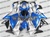 Suzuki GSX-R 1000 Plasma Blue/White Fairings