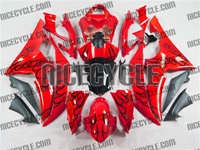 Yamaha YZF-R6 Metallic Red Fairings