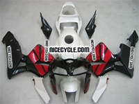 Honda CBR 600RR Maroon Red/Black Fairings