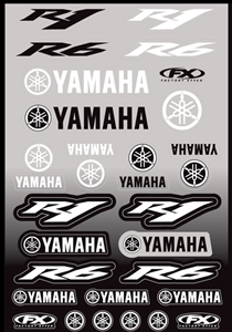 Yamaha R1 R6 Decals