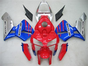 Red/Blue Honda CBR 600RR Fairings