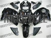 Suzuki GSX-R 1300 Glossy Black Hayabusa Fairings