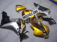 Honda CBR 600RR Gold/Silver Fairings