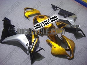 Honda CBR 600RR Gold/Silver Fairings