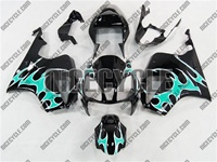 Honda RC51/VTR1000 Teal Tribal Fairing