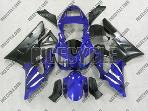 Yamaha YZF-R1 Blue/Black Fairings