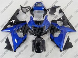 Suzuki GSX-R 1000 Metallic Blue/Black Fairings