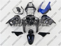 Kawasaki ZX9R Ice Blue Flame Fairings