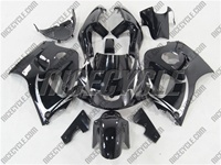 Suzuki Gloss Black SRAD GSX-R 600 750 Fairings